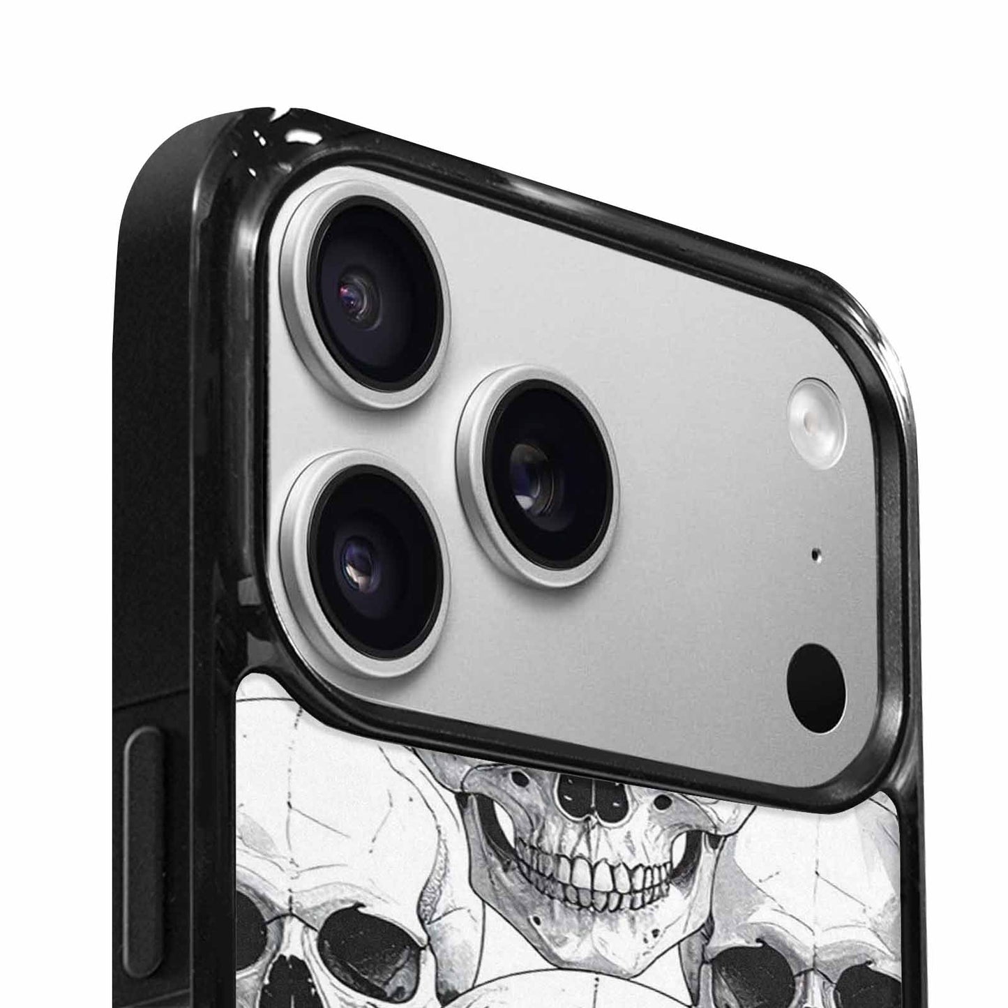 iPhone 17 Pro Max Case — Skull Dark Art Gothic Print Gothic, Custom Art Phone Cover