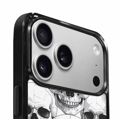 iPhone 17 Pro Max Case — Skull Dark Art Gothic Print Gothic, Custom Art Phone Cover