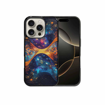 iPhone 16 Pro Case — Galaxy Snake Print Custom, Custom Printed Phone Case