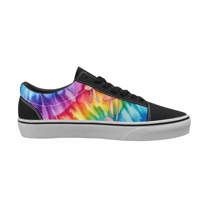 WOMEN'S Mushrooms  Tie Dye Lace-Up Canvas Dreamcore Shoes