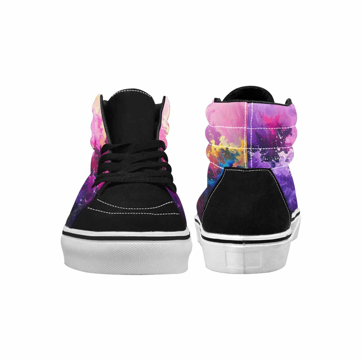 MEN'S Galaxy Nebula Galaxy Nebula High Top Canvas Surreal Shoes