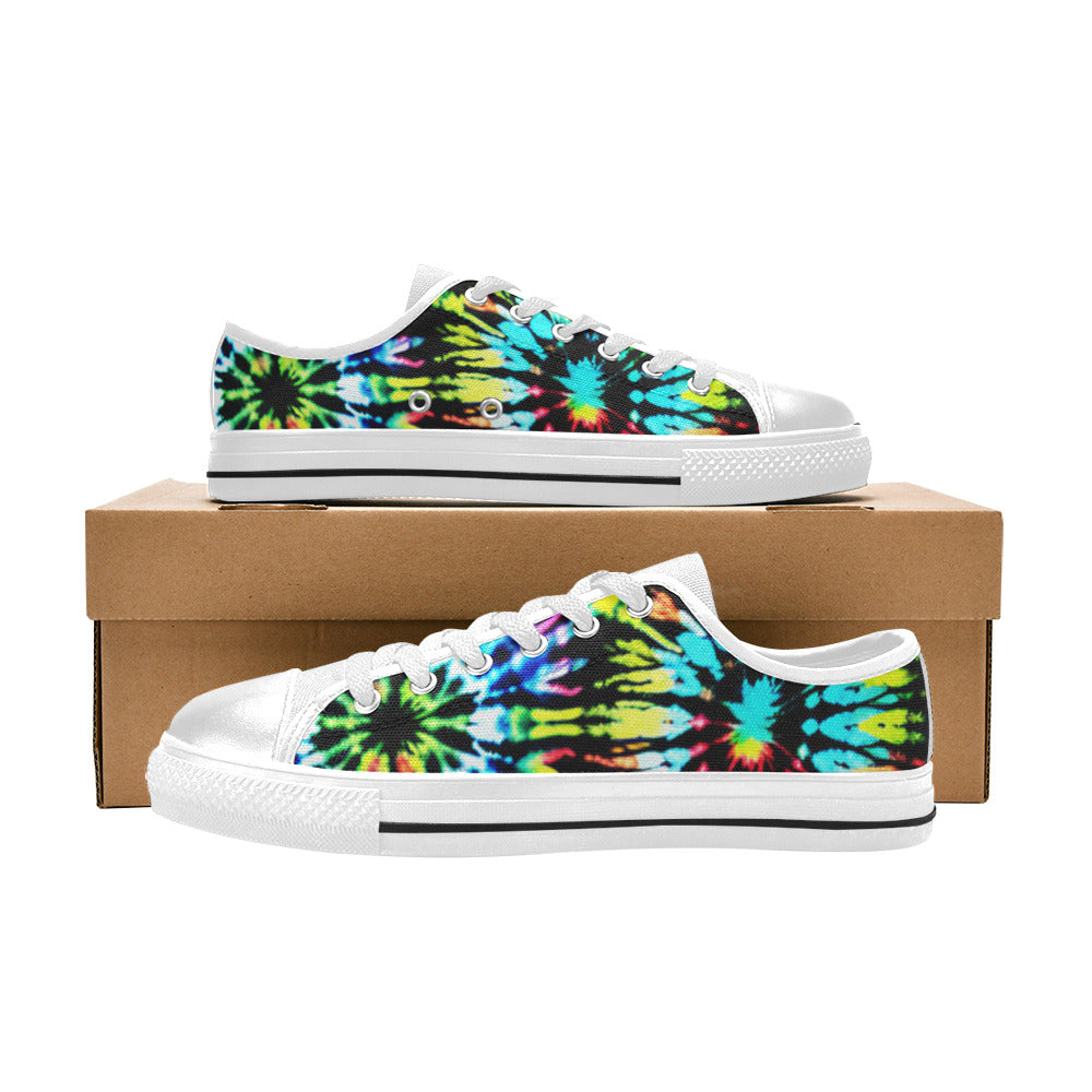 MEN'S Cc Tie Dye Art Canvas Dreamcore Sneakers