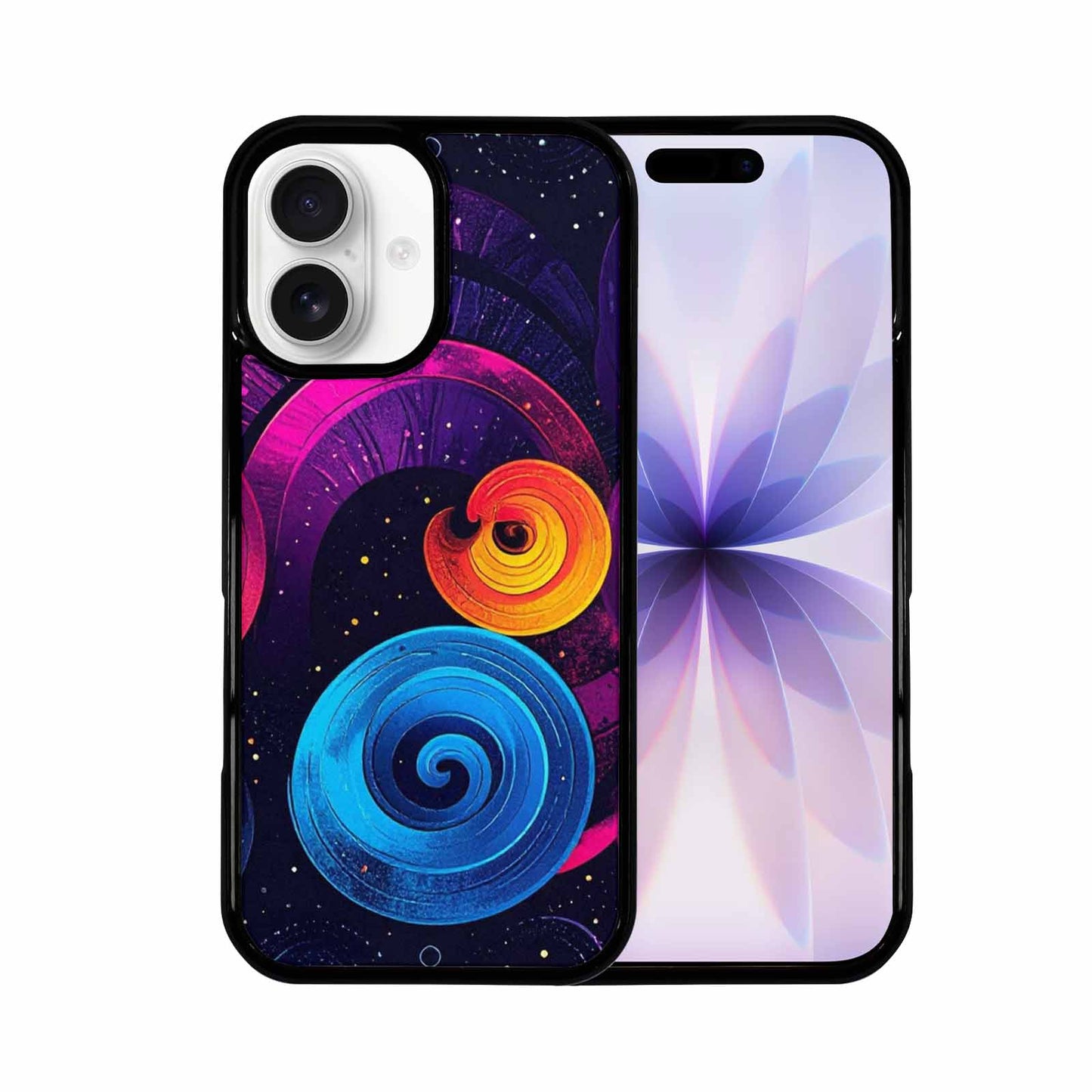 iPhone 17 Case — Rose Galaxy Art Seamless Galaxy Space, Custom Print Case Cover