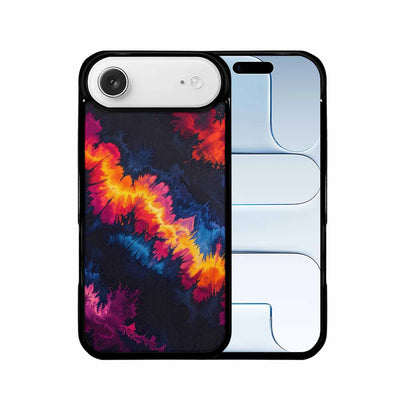 iPhone 17 Air Case — Tie Dye Dark Art Seamless Tie, Unique Phone Case Design