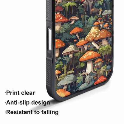 iPhone 17 Pro Max Case — Mushrooms Camomushrooms Patter Ojg Camo, Original Design Phone Case