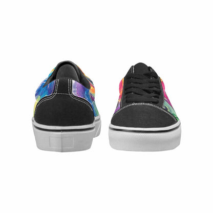 WOMEN'S Aliens  Tie Dye Lace-Up Canvas Dreamlike Shoes
