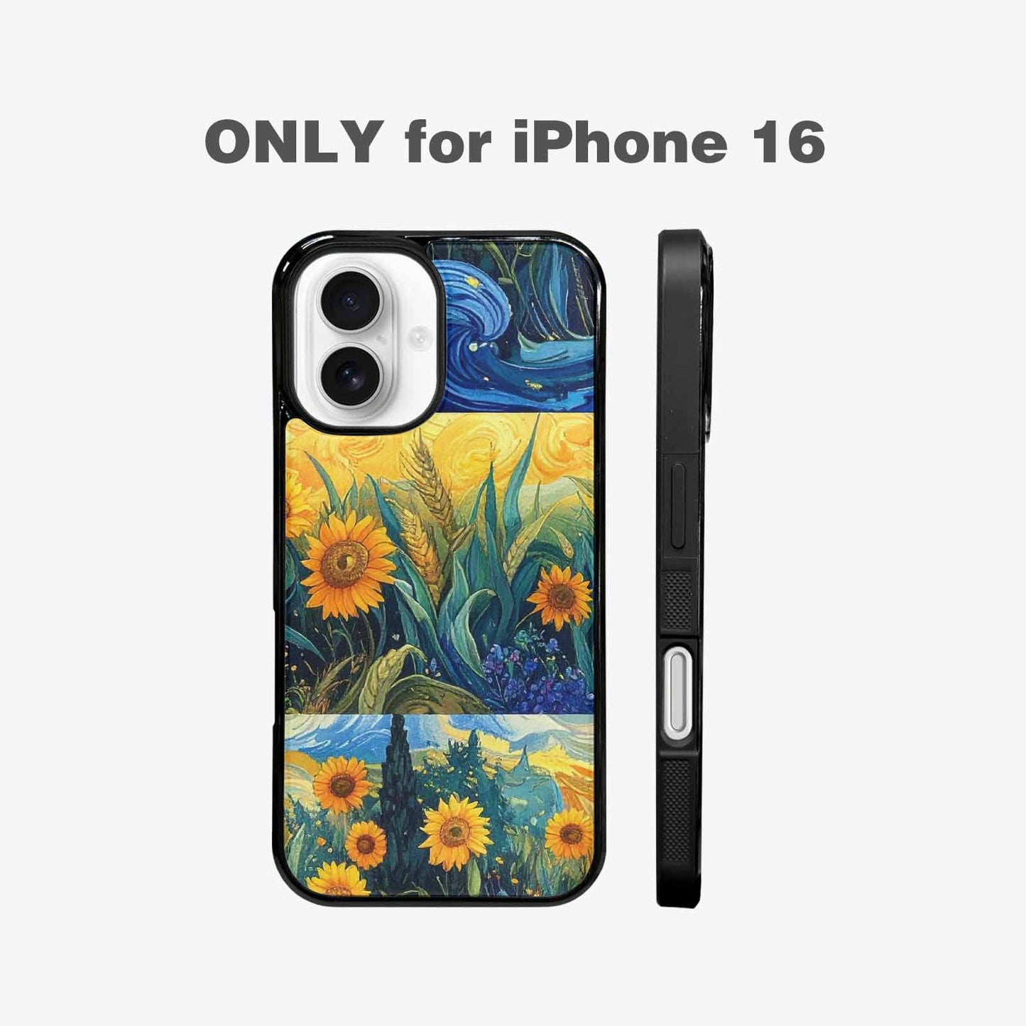 iPhone 16 Case — Blend All Versions Together Melting Together, Custom Designed Case Cover