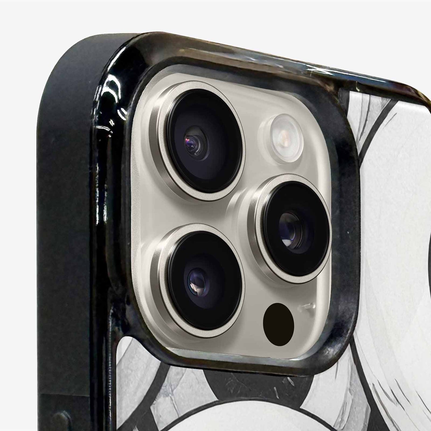 iPhone 15 Pro Max Case — Googly Cartoon Eyeballs, Custom Art Phone Cover