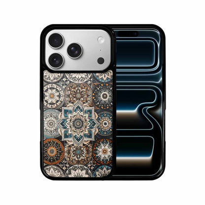 iPhone 17 Pro Case — Small Mandala Pattern Randomly Varying Floral, Original Design Phone Case