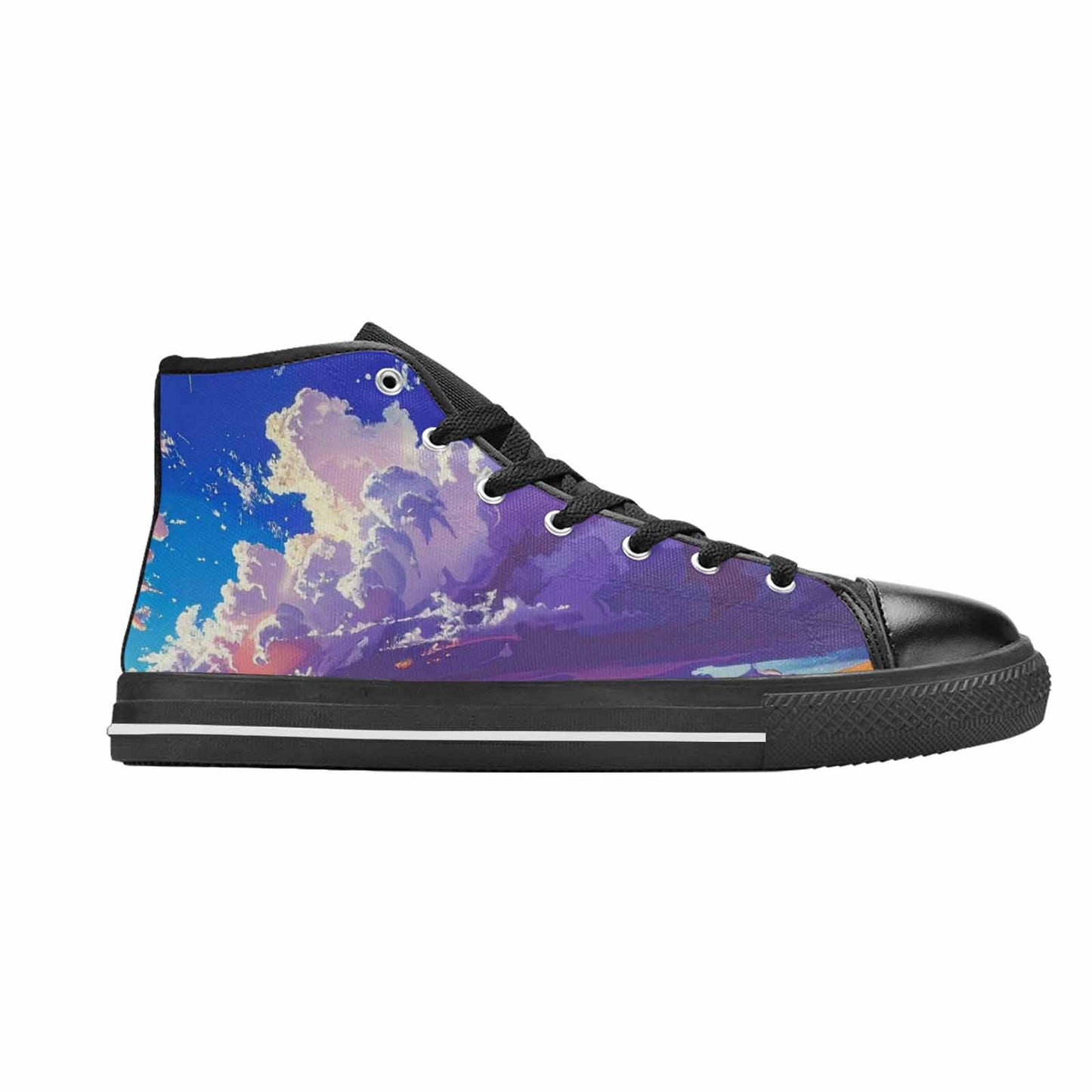 MEN'S Surrealist Desert Dreamscape High Top Canvas Y2K Shoes