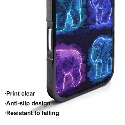 iPhone 17 Air Case — Watercolor Cryptid Folklore Yeti Watercolor Abstract, Custom Made Phone Cover