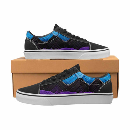 MEN'S Genderfluid Flag Color Canvas Lace-Up Cottagecore Shoes