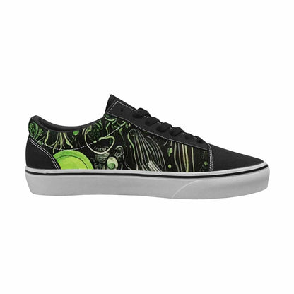 WOMEN'S Sea Creature Burst Lace-Up Canvas Surreal Shoes