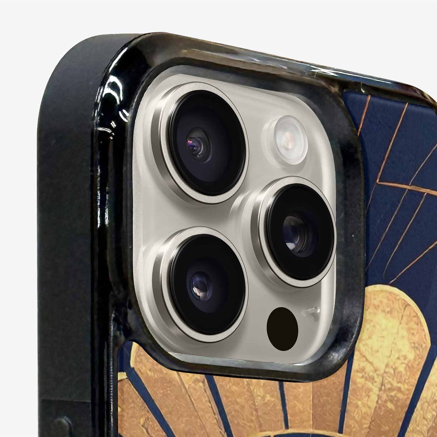 iPhone 16 Pro Max Case — Art Deco Illustration Pattern, Customized Protective Case