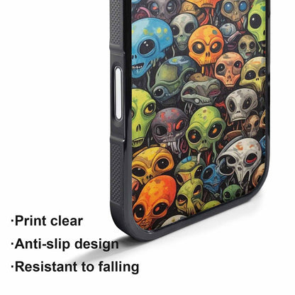 iPhone 17 Pro Max Case — Aliens Camo Aliens Alien Scifi, Custom Phone Case
