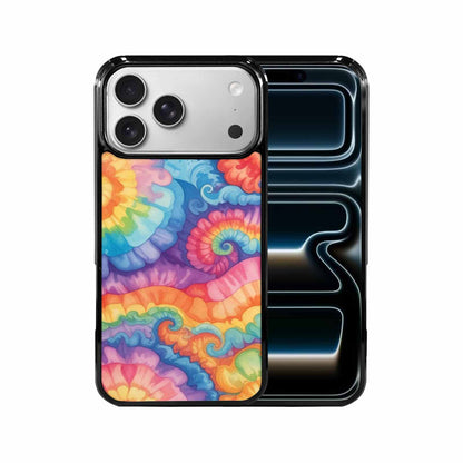 iPhone 17 Pro Max Case — Tie Dye Swirls Tie Dye Tie, Customized Protective Case