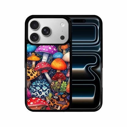 iPhone 17 Pro Case — Mushrooms Pattern Hundreds Of T0l Original, Personalized Phone Case