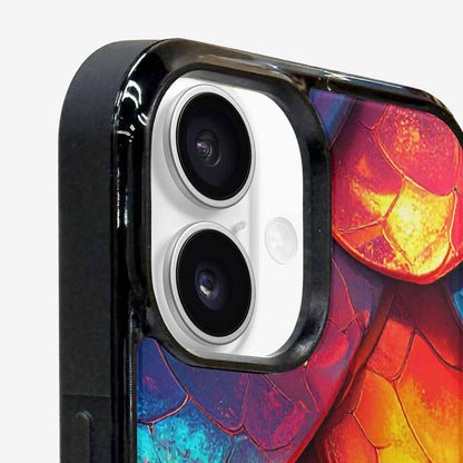 iPhone 16 Case — Dark Snake Print Custom, Custom Print Case Cover