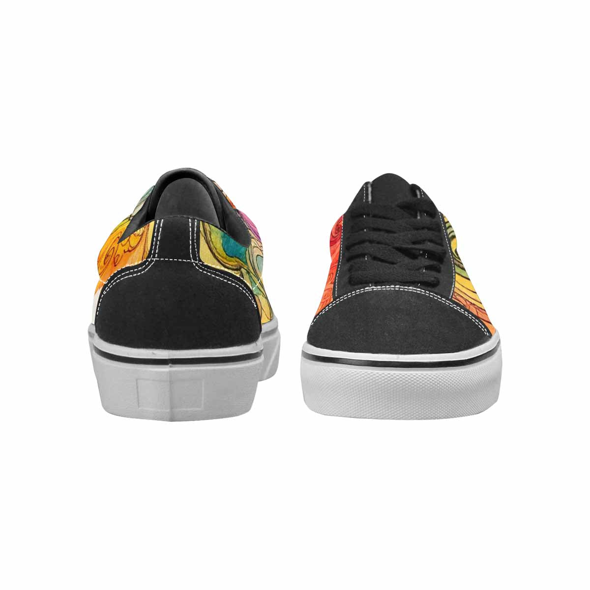 WOMEN'S Tie Lace-Up Canvas Vivid Sneakers