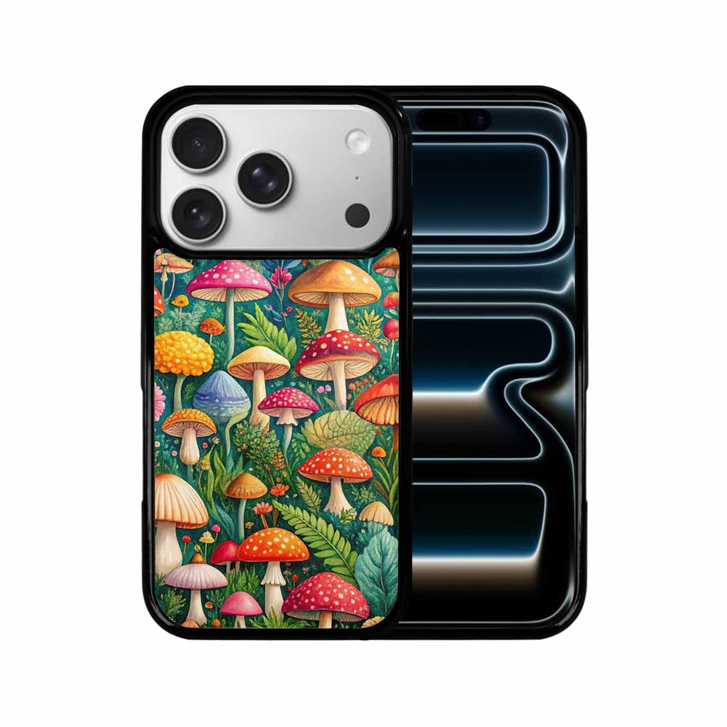 iPhone 17 Pro Case — Mushrooms Botanicalmushrooms P Hh6 Floral, Custom Made Phone Cover