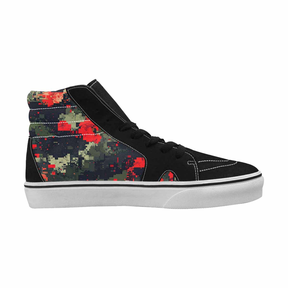 MEN'S Military Camouflage Blotch High Top Canvas Cottagecore Sneakers