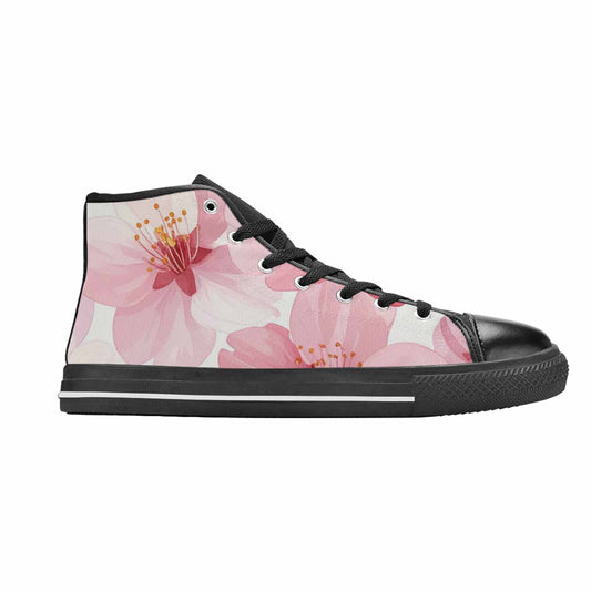 WOMEN'S Japanese Cherry Blossom High Top Canvas Surreal Sneakers