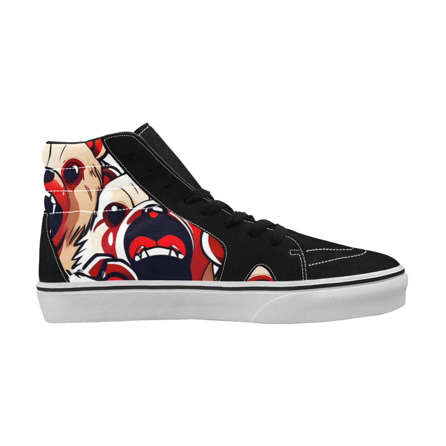 MEN'S Bears 2 High Top Skateboarding Cottagecore Custom Shoes