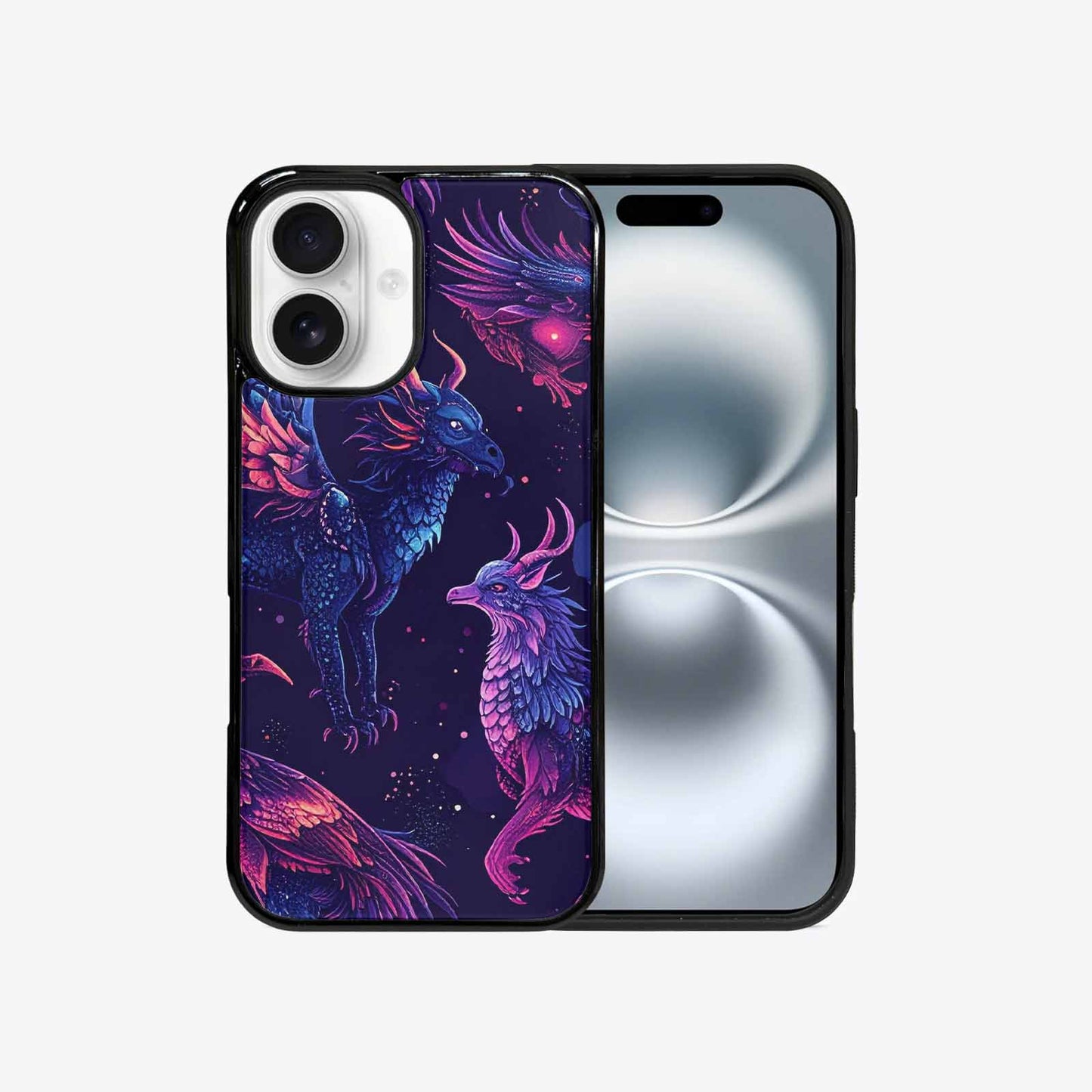 iPhone 16 Case — Galactic Animal Burst, Customized Protective Case