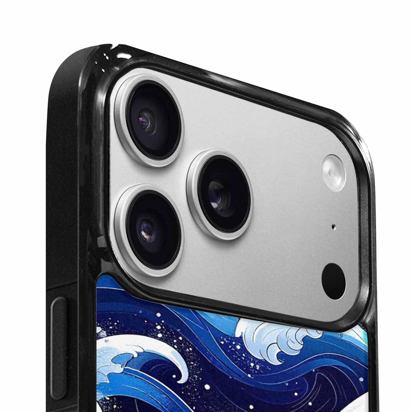 iPhone 17 Pro Max Case — Glossy Winter Wave Cartoon Cute, Customized Protective Case