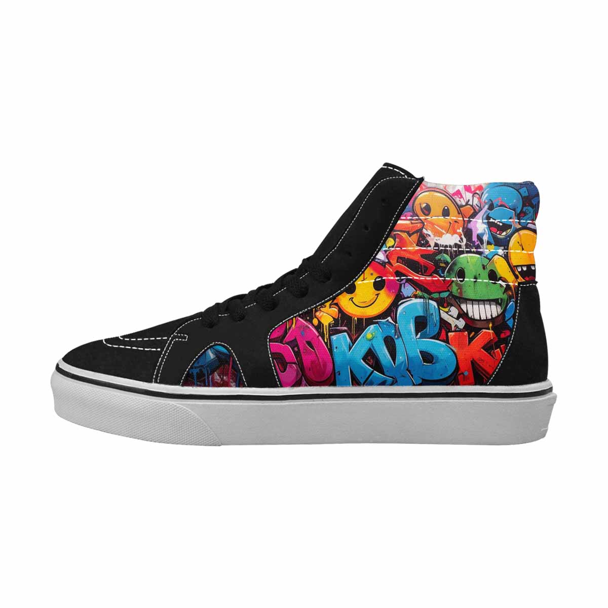 MEN'S Graffiti Skull Spray Paint Ferion