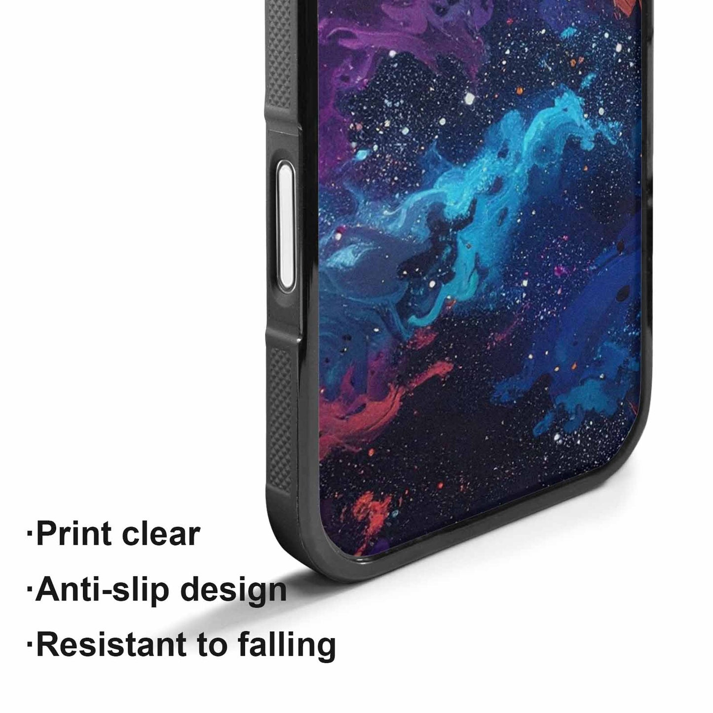 iPhone 17 Case — Eamless Repeating Pattern Of Galaxy Space, Original Design Phone Case