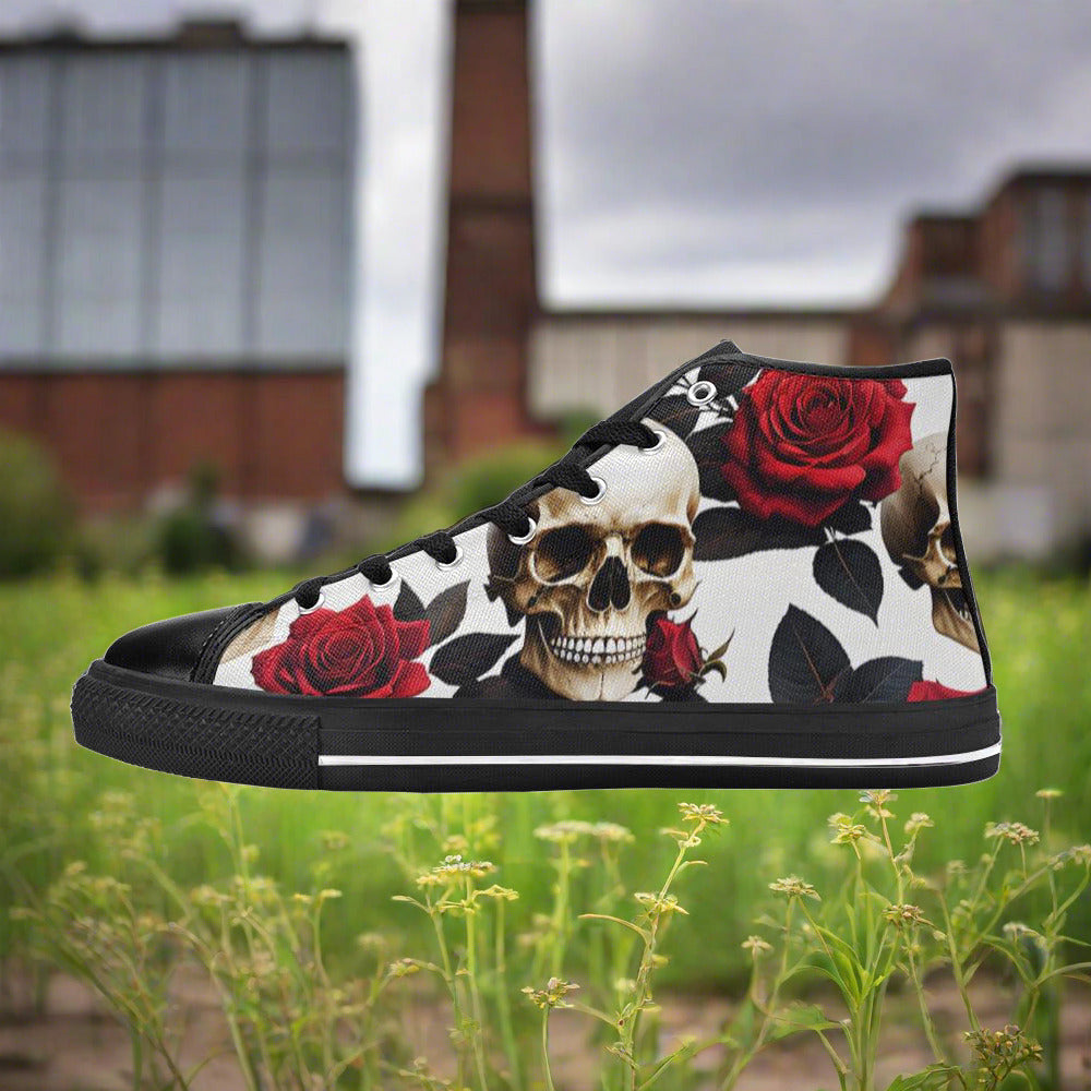 Monarch Amber Gold Vivid MEN Bold Art - Freaky Shoes | Custom Art Sneakers
