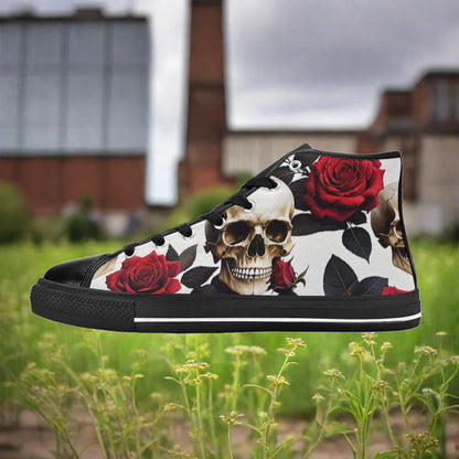Monarch Amber Gold Vivid MEN Bold Art - Freaky Shoes | Custom Art Sneakers