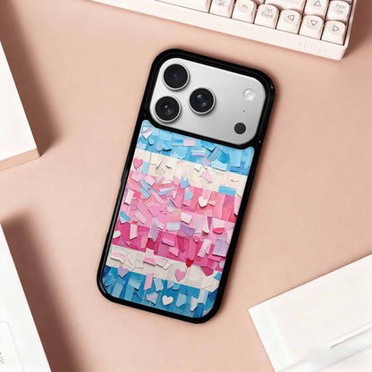 iPhone 17 Pro Case — Transgender Pride Flag Trans Pride Original, Custom Print Case Cover