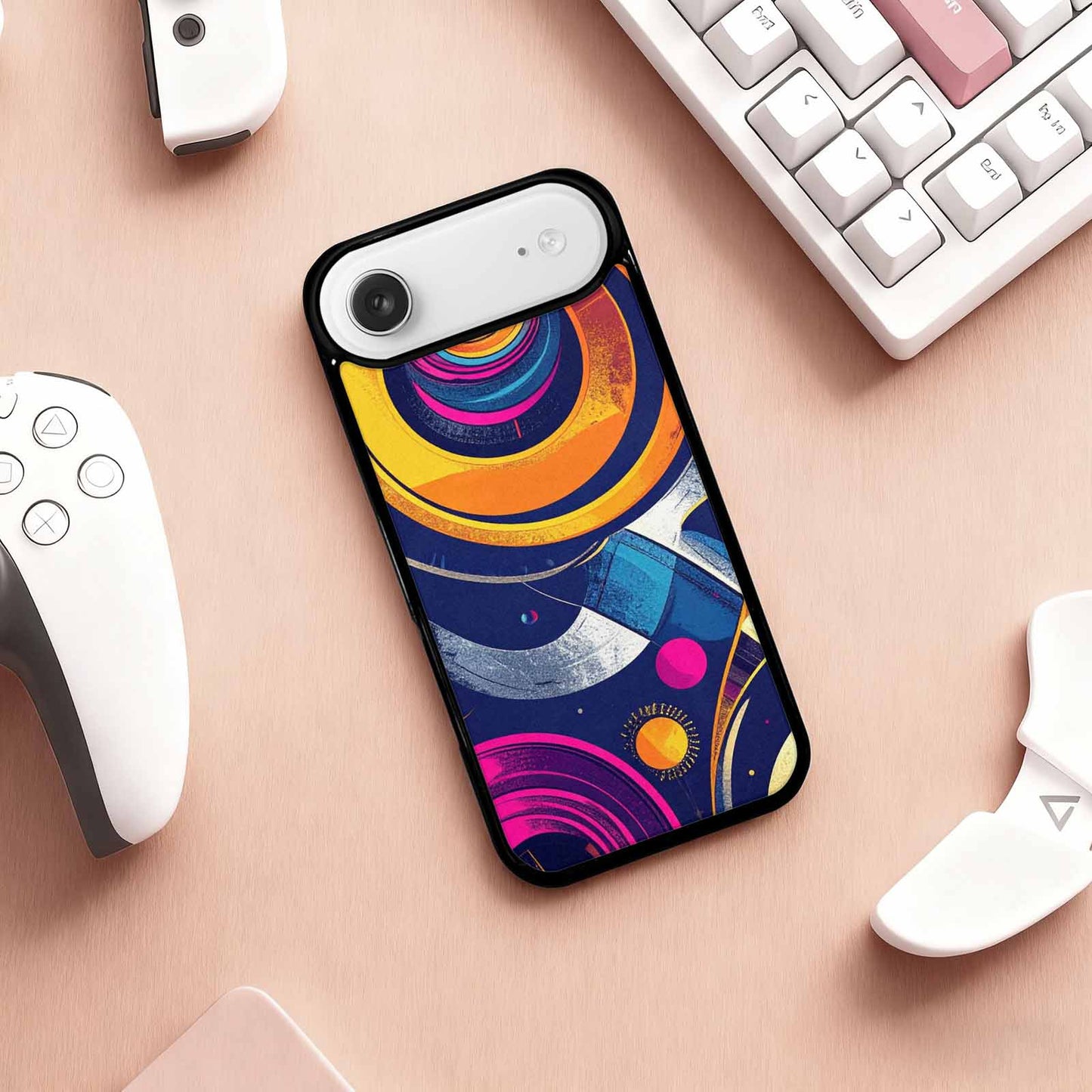 iPhone 17 Air Case — Disco Cartoon Art Pattern Cartoon Cute, Custom Designed Case Cover