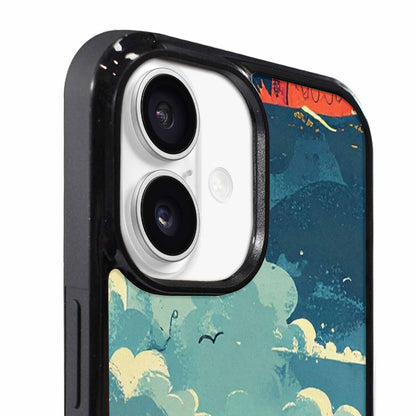 iPhone 17 Case — Vintage Monsters Lighthouse Retro Vintage, Custom Designed Case Cover
