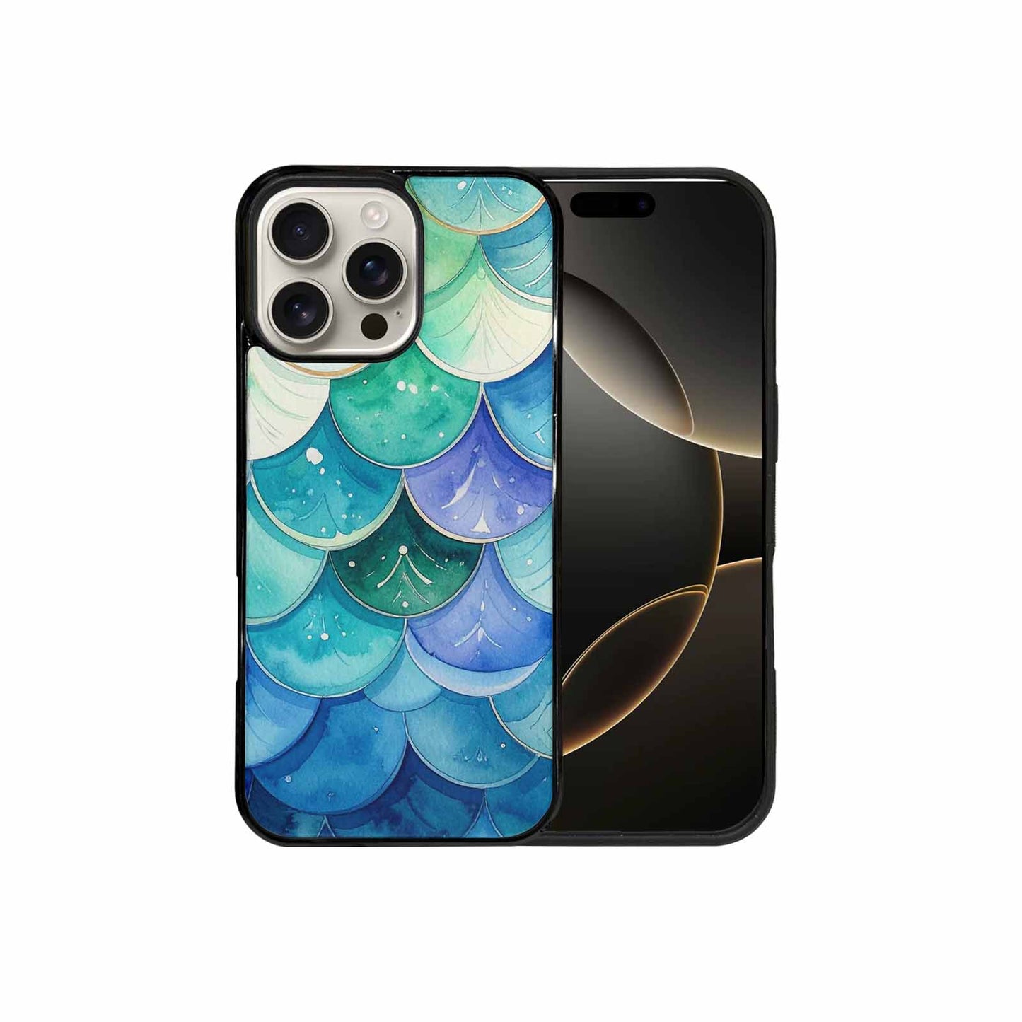 iPhone 16 Pro Max Case — Mermaid Scale, Custom Made Phone Cover