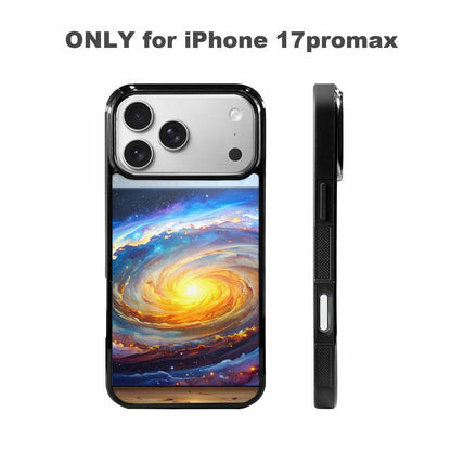 iPhone 17 Pro Max Case — Galaxy Cosmic Print Galaxy Space, Custom Designed Case Cover