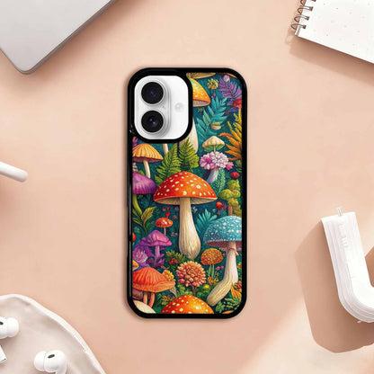 iPhone 17 Case — Mushrooms Botanicalmushrooms P Xsd Floral, Unique Phone Case Design