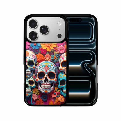 iPhone 17 Pro Case — Sugar Skullsmelting Sugar Skulls Tzs Gothic, Custom Phone Case