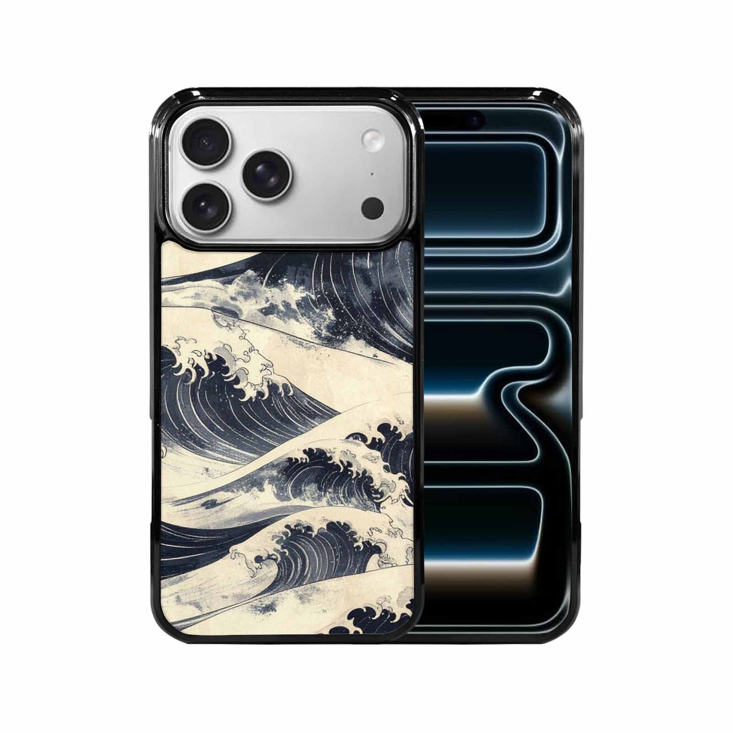 iPhone 17 Pro Max Case — Vintage Americana Wave Retro Vintage, Custom Art Phone Cover