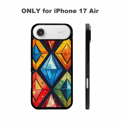 iPhone 17 Air Case — Vintage Summer Diamond Retro Vintage, Customized Protective Case