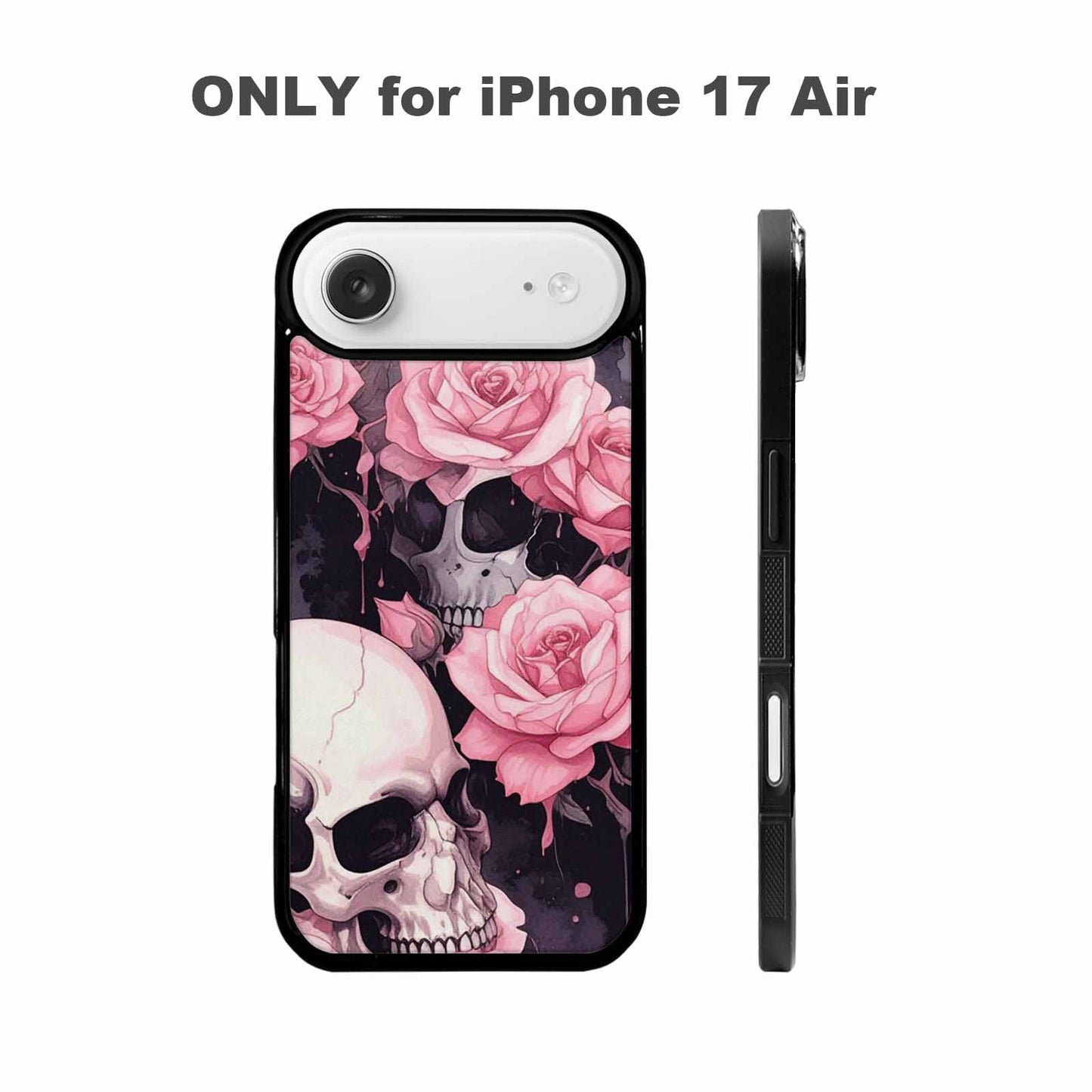 iPhone 17 Air Case — Skull Dark Art Gothic Print Gothic, Original Design Phone Case