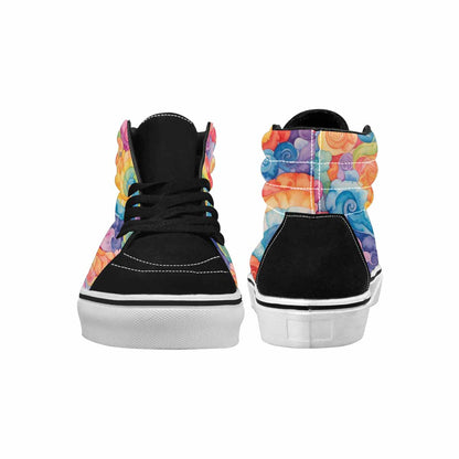 MEN'S Tie High Top Canvas Dreamlike Custom Shoes