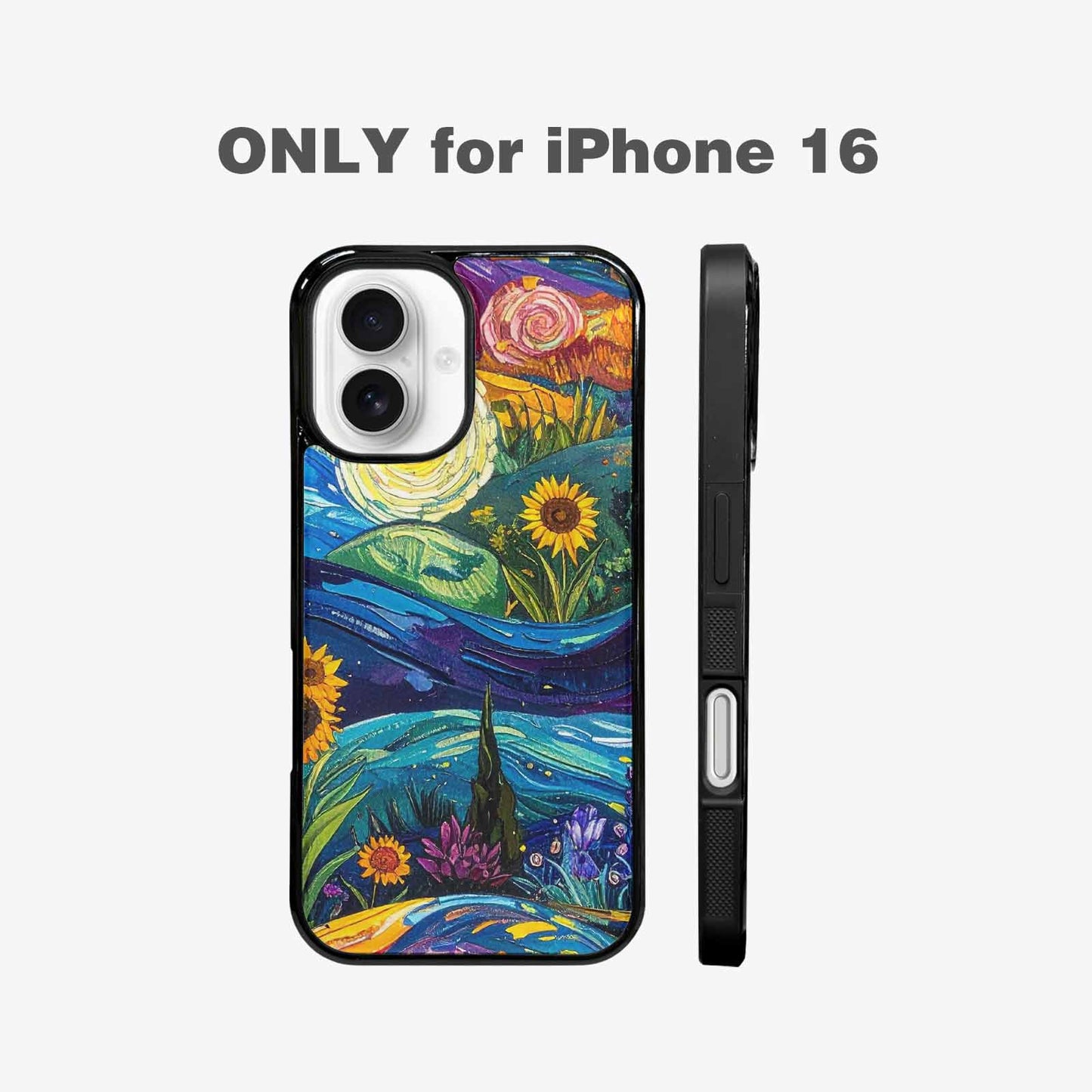 iPhone 16 Case — Blend All Versions Together Melting Together, Custom Art Phone Cover