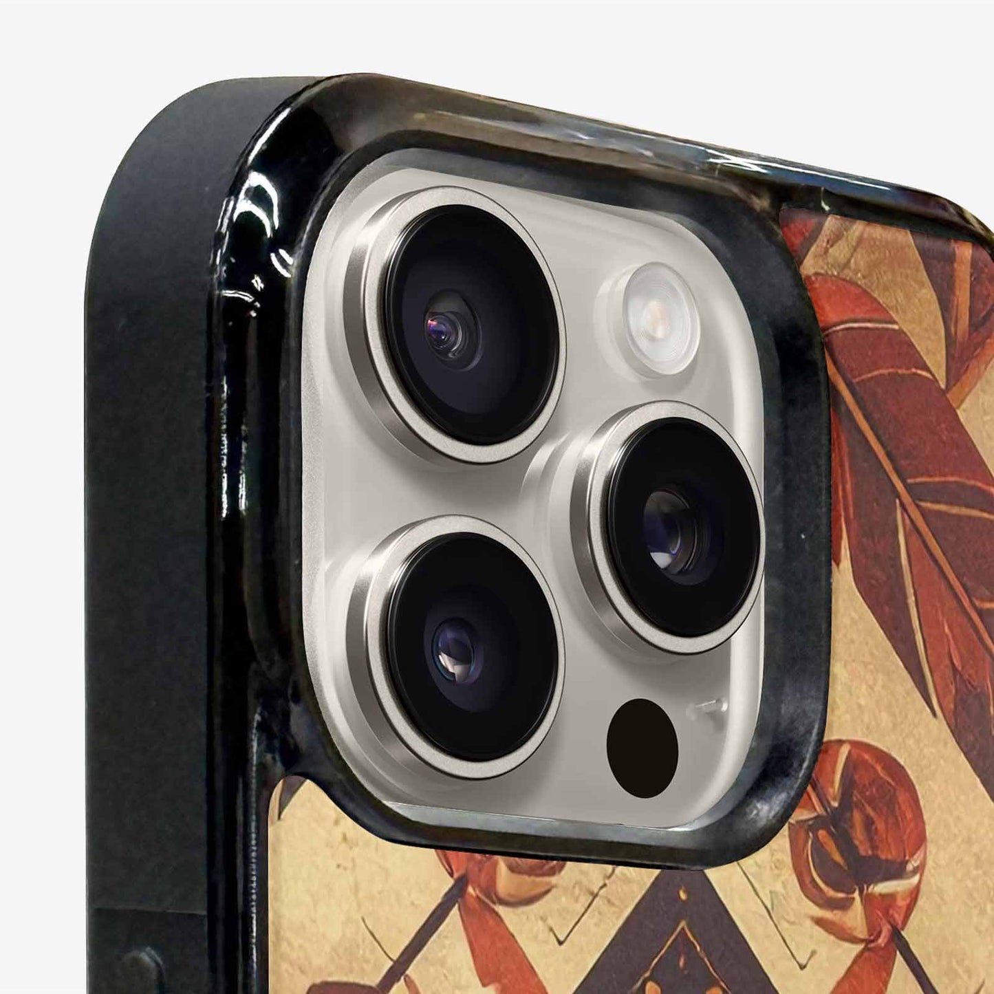 iPhone 15 Pro Max Case — Native American Geometric Pattern Arrows Feathers, Custom Made Phone Cover
