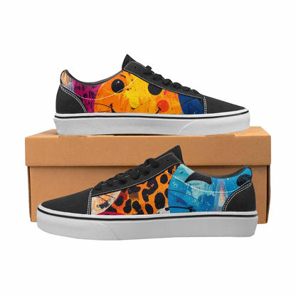 WOMEN'S Smiley Faces Lace-Up Canvas Y2K Shoes