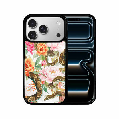 iPhone 17 Pro Case — Snakes Print Floral Seamless Pattern Floral, Original Design Phone Case