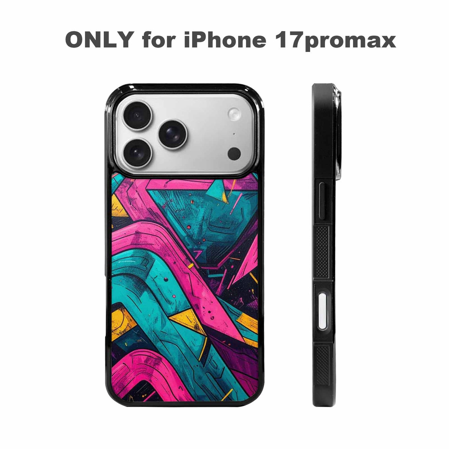 iPhone 17 Pro Max Case — Seamless Tileable Pattern Of Original Art, Original Design Phone Case