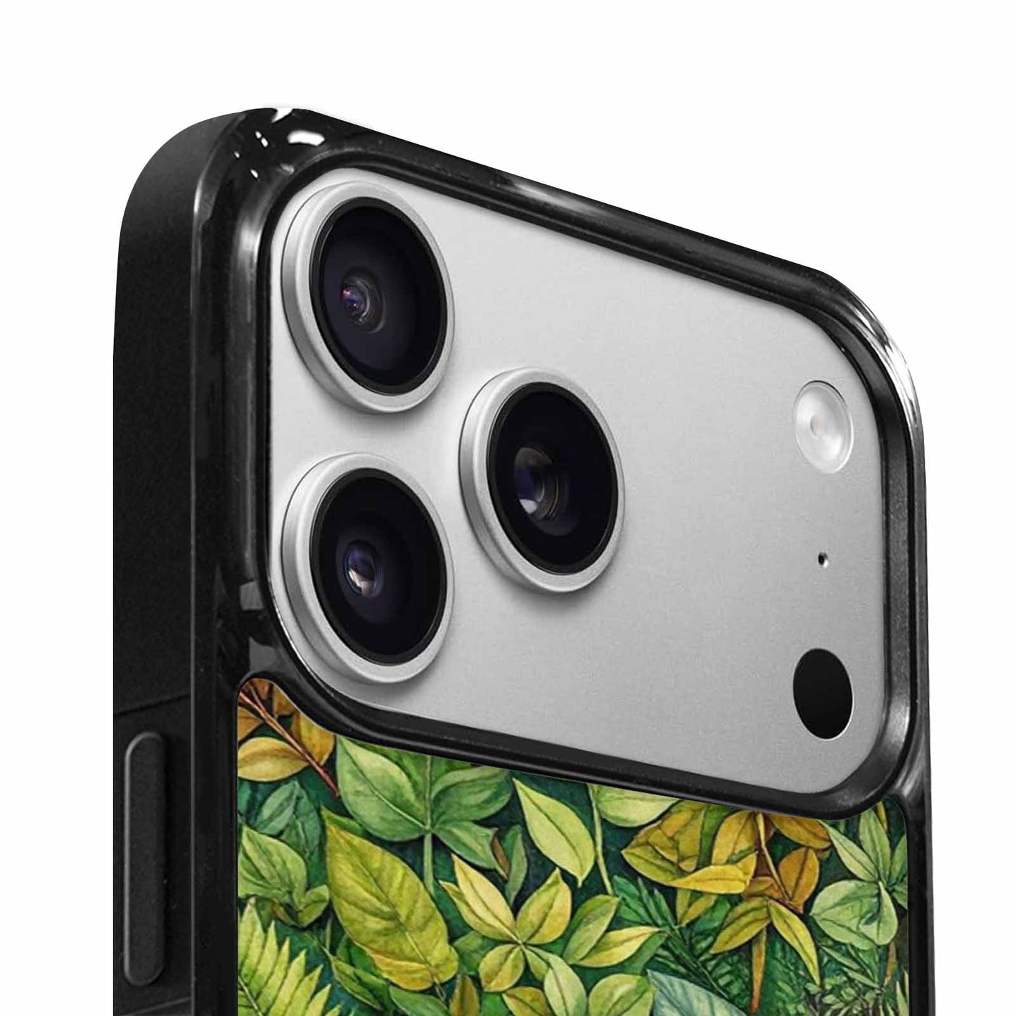 iPhone 17 Pro Case — Small Seven Point Palmate Leaf Floral, Custom Phone Case